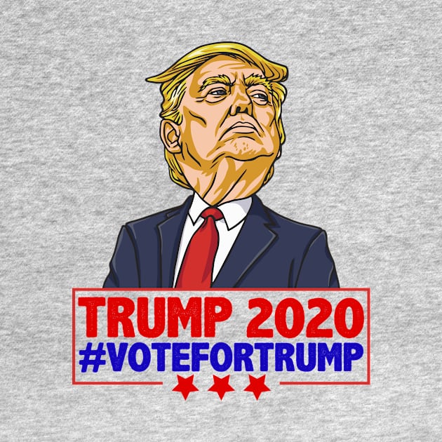 Trump 2020 #VoteForTrump MAGA gift for Anti Democrat Trump Supporters by BadDesignCo